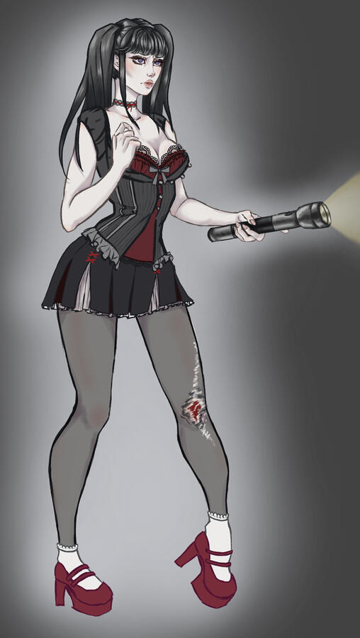 Horror Protagonist OC (WIP)